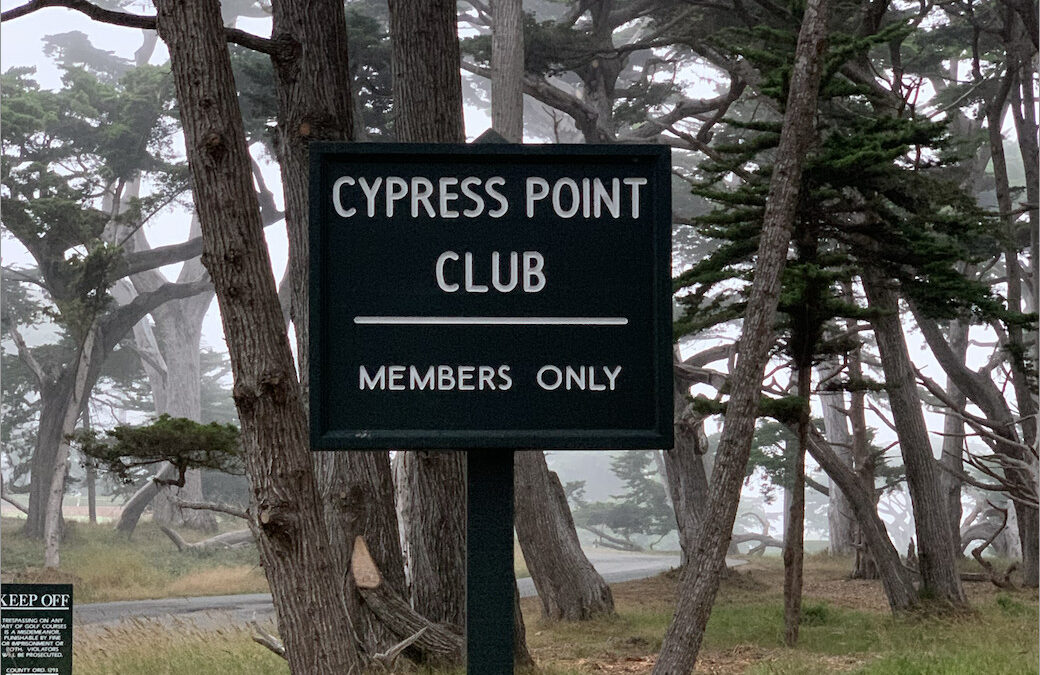 Cypress Point Club in Del Monte Forest, CA