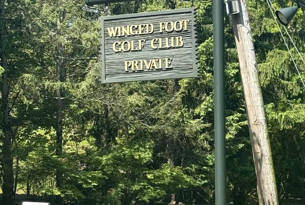 Winged Foot Golf Club in Mamaroneck, NY
