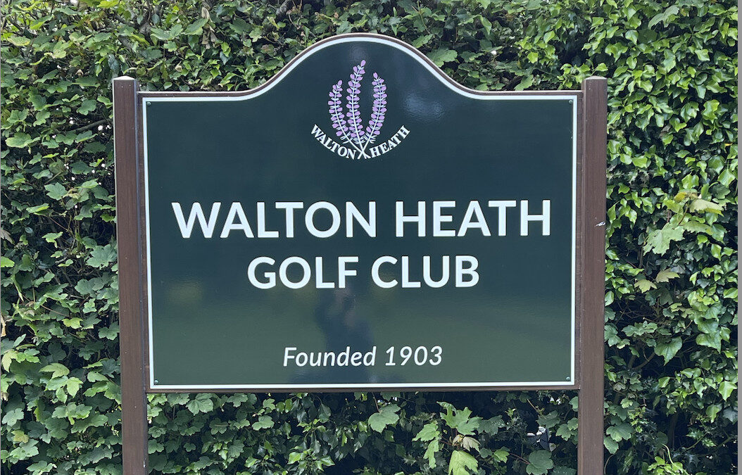 Walton Health Golf Club in Tadworth, UK