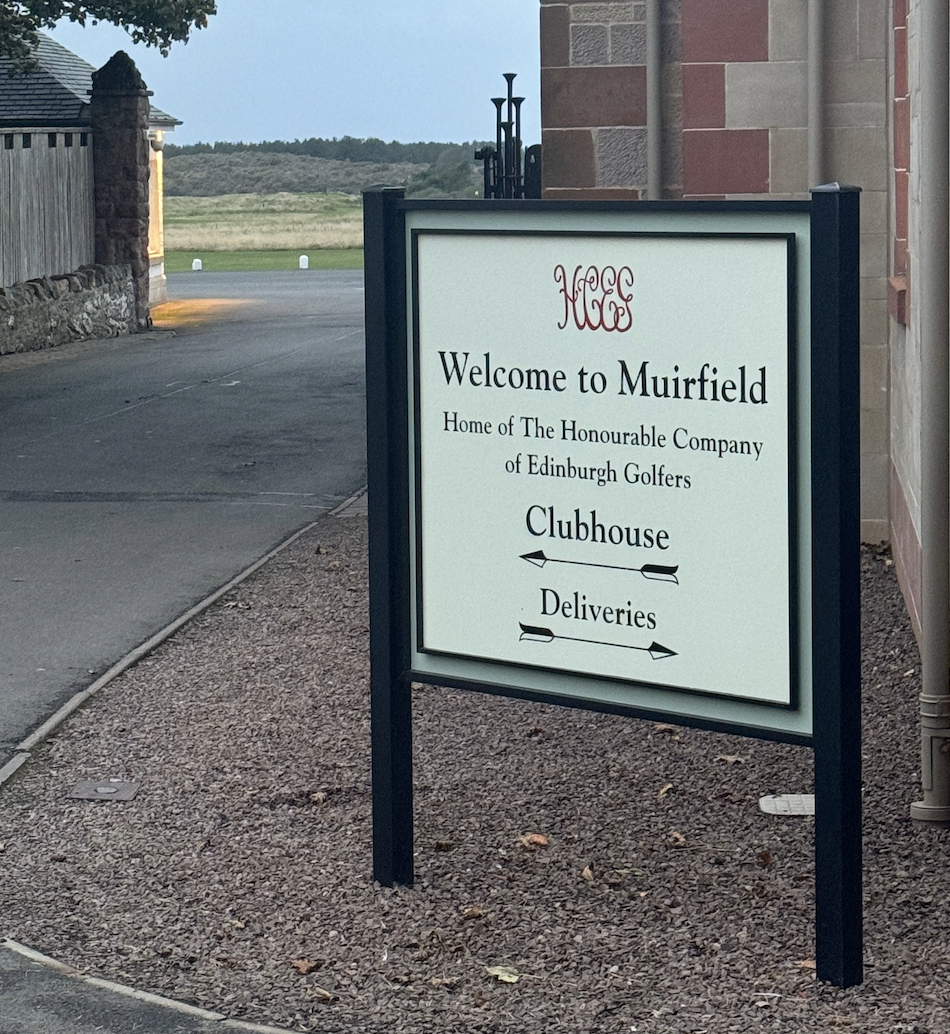 Muirfield  Honorable Company of Edinburgh Golfers in Gullane, Scotland