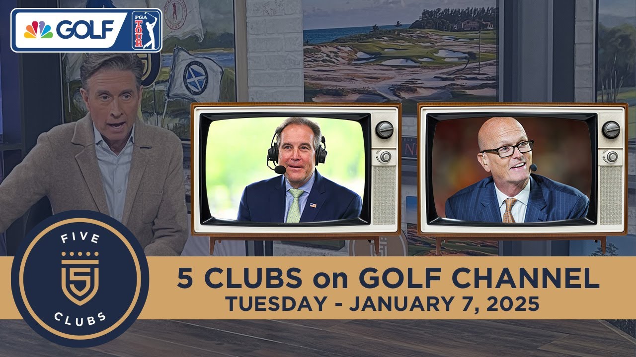 Jim Nantz & Scott Van Pelt Join 5 Clubs on Golf Channel