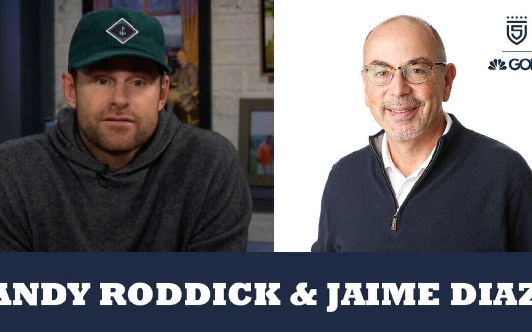 Andy Roddick & Jaime Diaz join 5 Clubs on Golf Channel