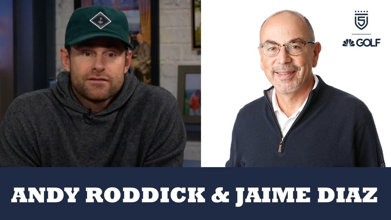Andy Roddick & Jaime Diaz join 5 Clubs on Golf Channel