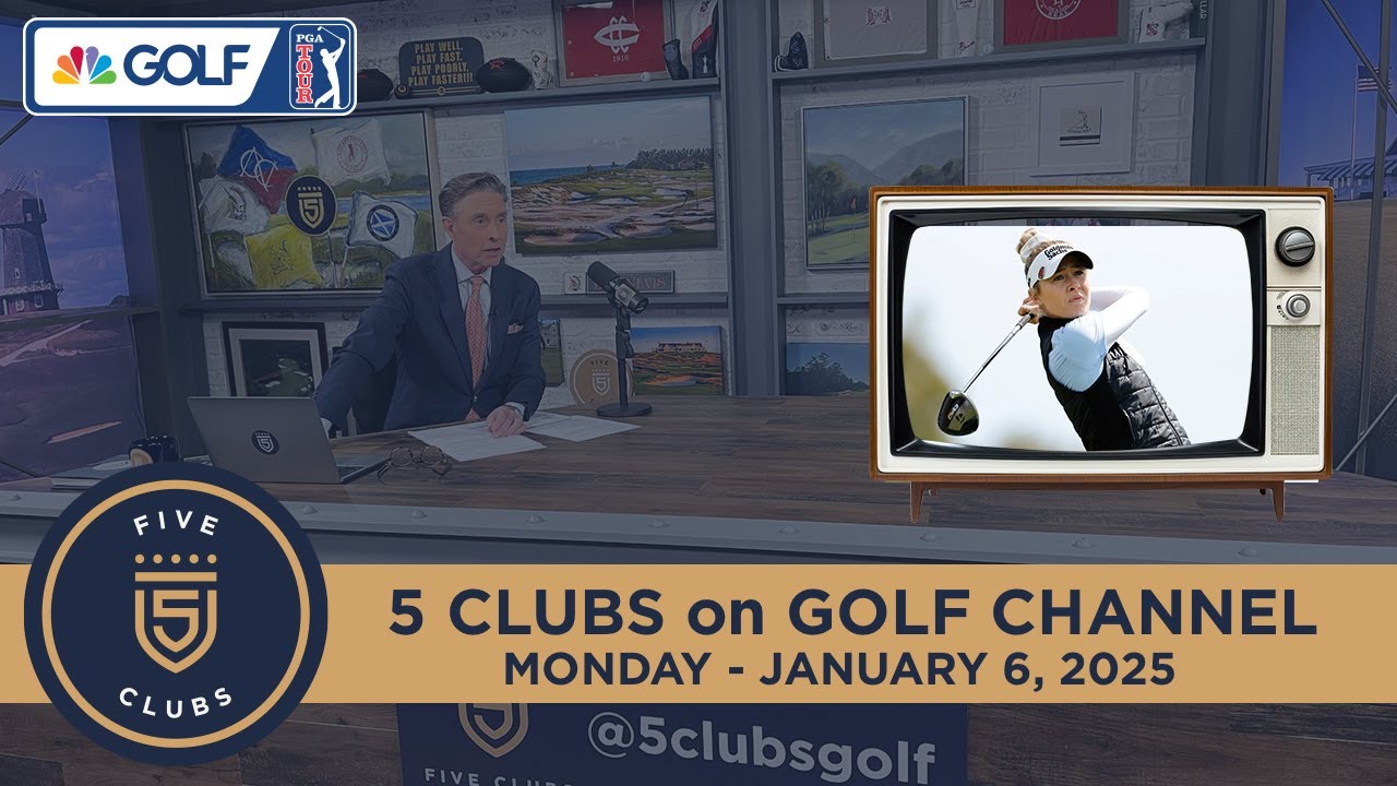 Nelly Korda joins 5 Clubs on Golf Channel