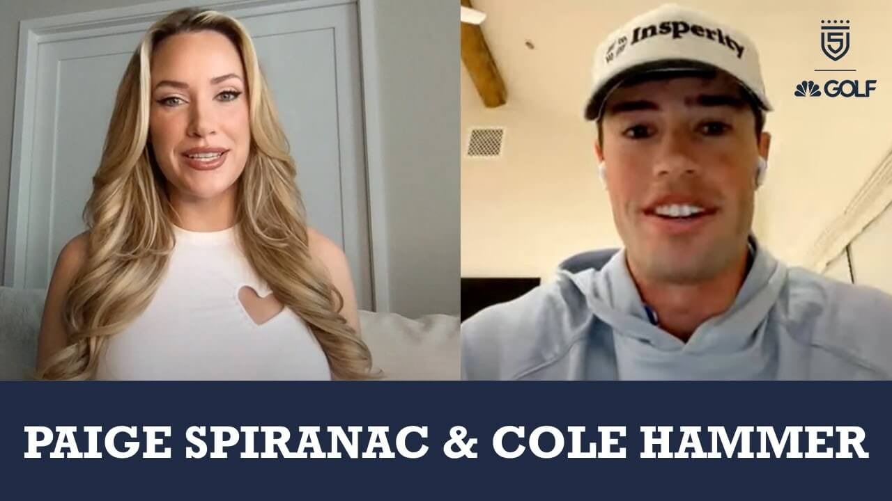 Paige Spiranac & Cole Hammer join 5 Clubs on Golf Channel