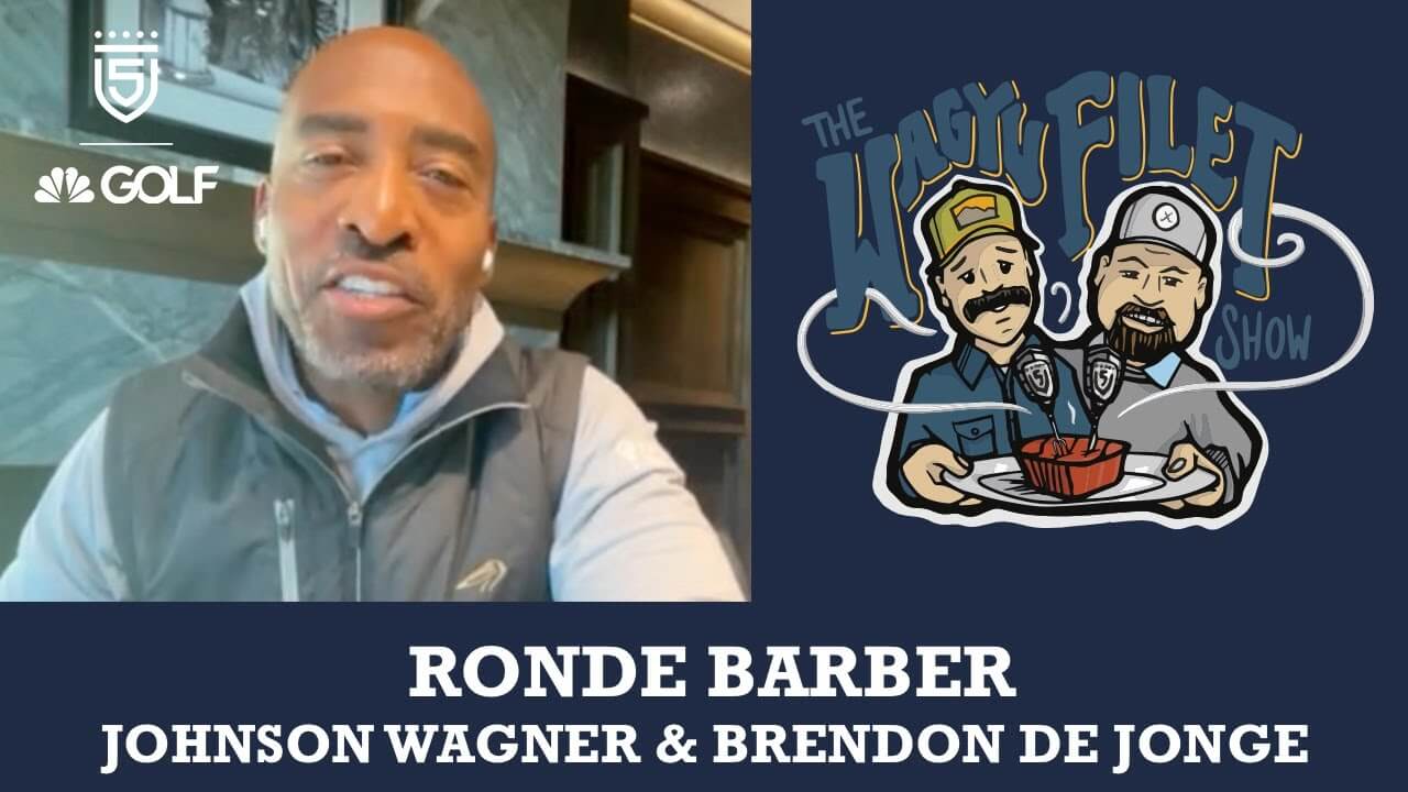 Ronde Barber, Johnson Wagner & Brendon de Jonge join 5 Clubs on Golf Channel