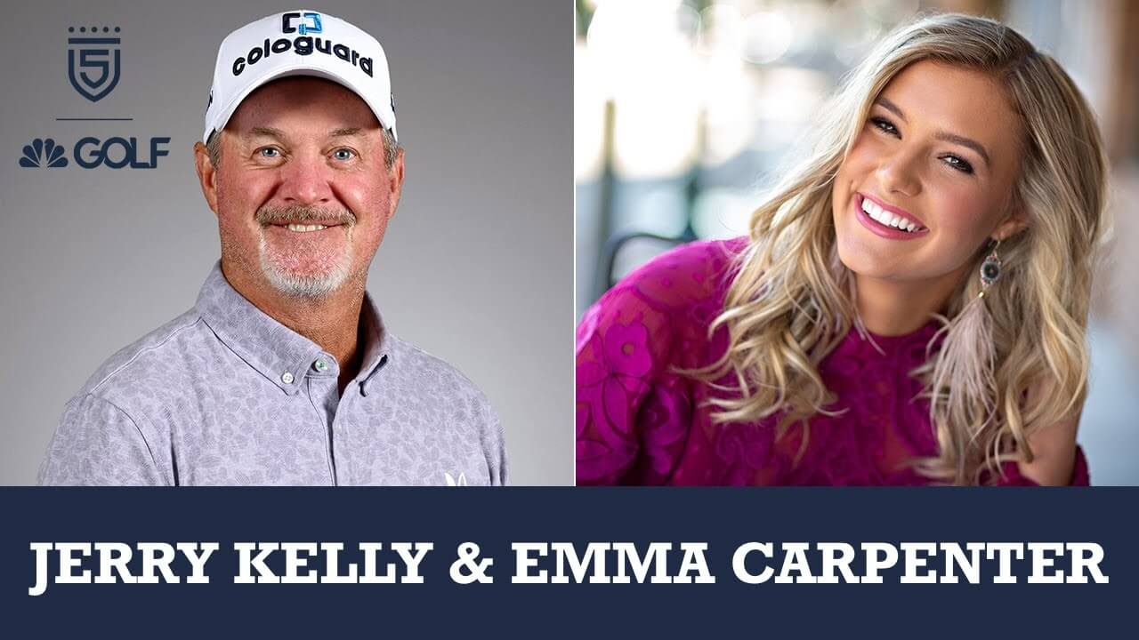 Jerry Kelly & Emma Carpenter join 5 Clubs on Golf Channel