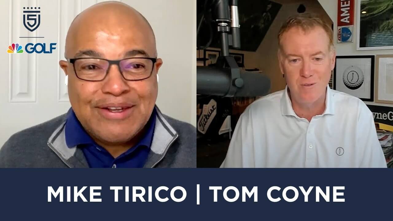Mike Tirico & Tom Coyne join 5 Clubs on Golf Channel