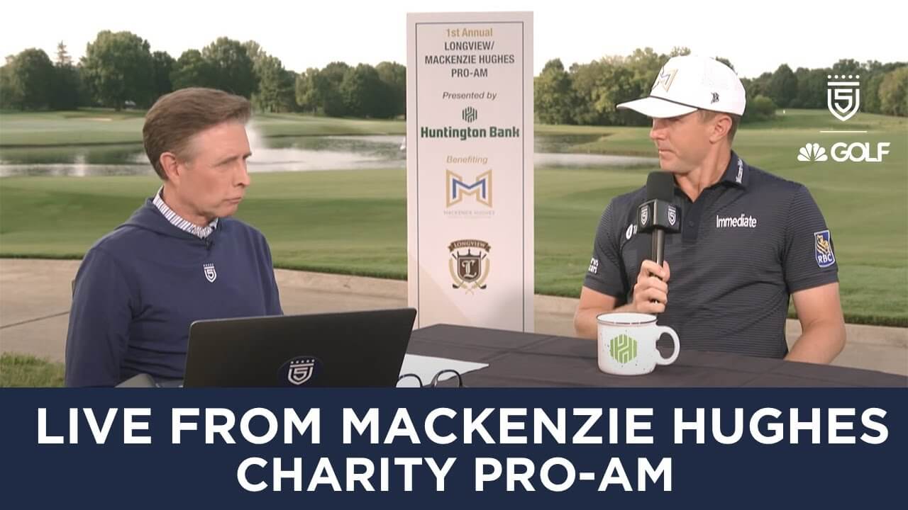 5 Clubs on Golf Channel LIVE from Mackenzie Hughes Charity Pro Am