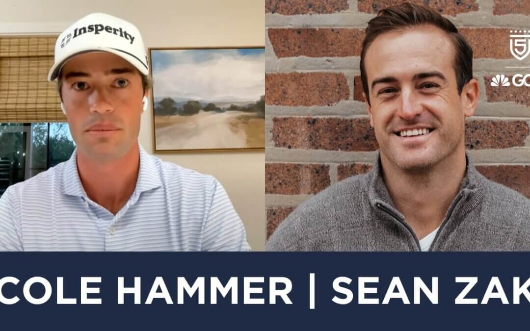 Cole Hammer & Sean Zak join 5 Clubs on Golf Channel (LIVE from Rusacks)