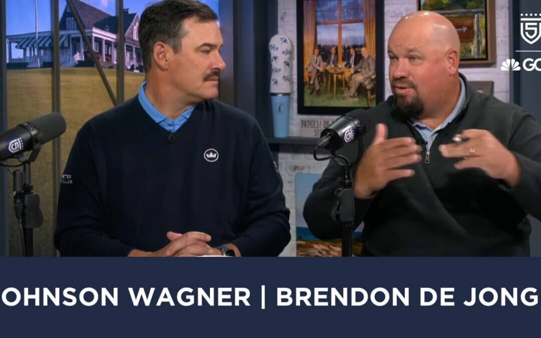 Johnson Wagner & Brendon de Jonge join 5 Clubs on Golf Channel