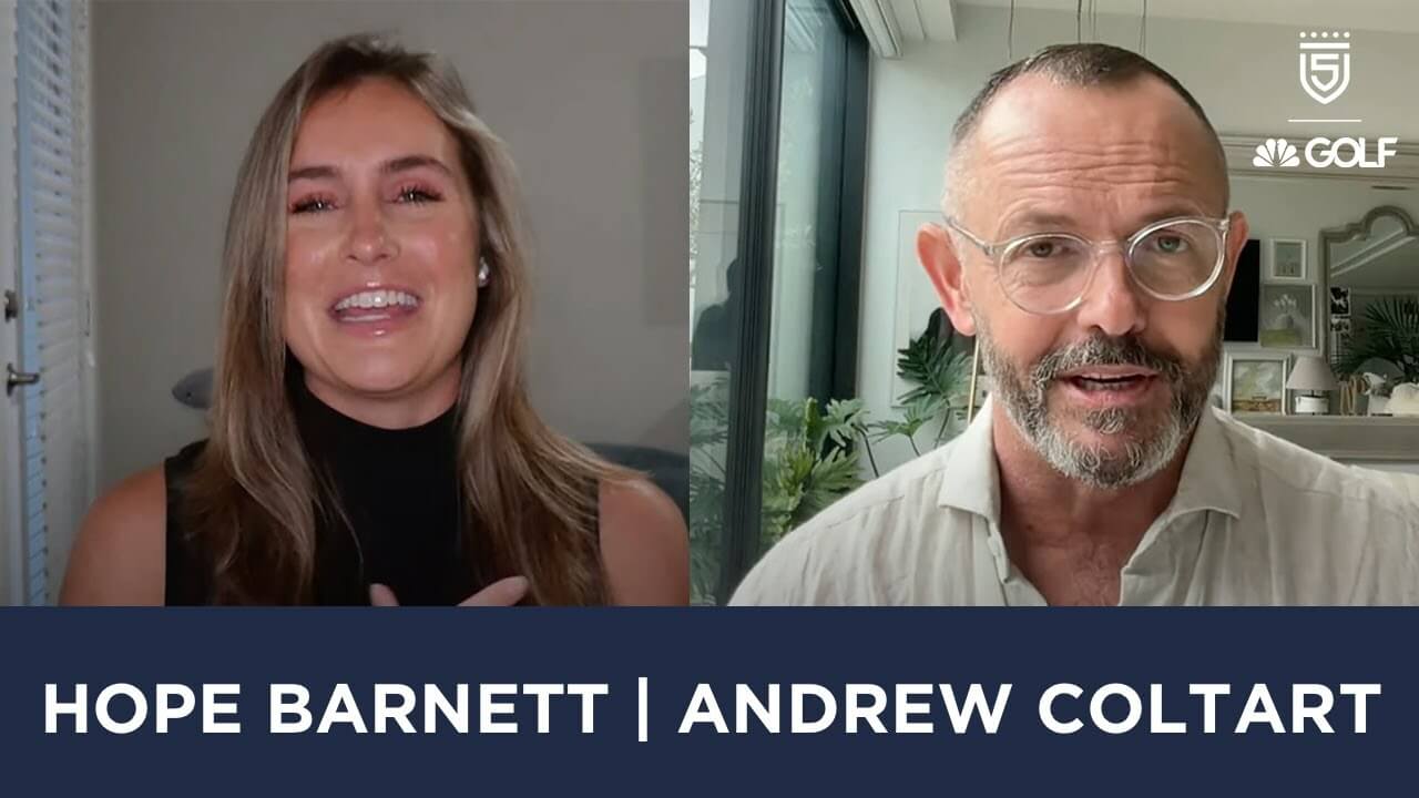 Hope Barnett & Andrew Coltart join 5 Clubs on Golf Channel