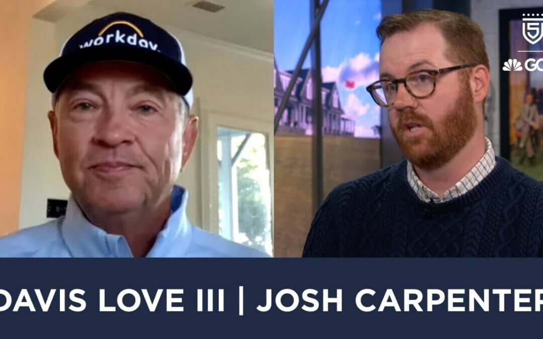 Davis Love III and Josh Carpenter join 5 Clubs on Golf Channel