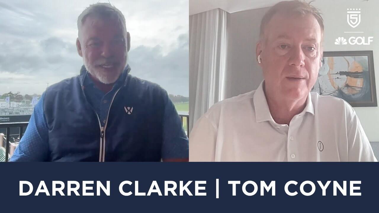 Darren Clarke & Tom Coyne join 5 Clubs on Golf Channel