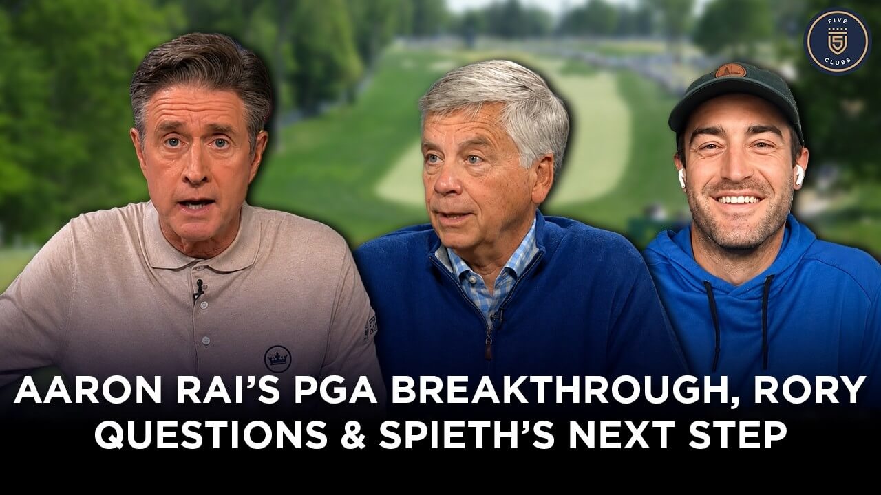 Aaron Rai’s PGA Breakthrough & Jordan Spieth’s Next Step | Ron Green Jr. & Sean Zak | 5 Clubs
