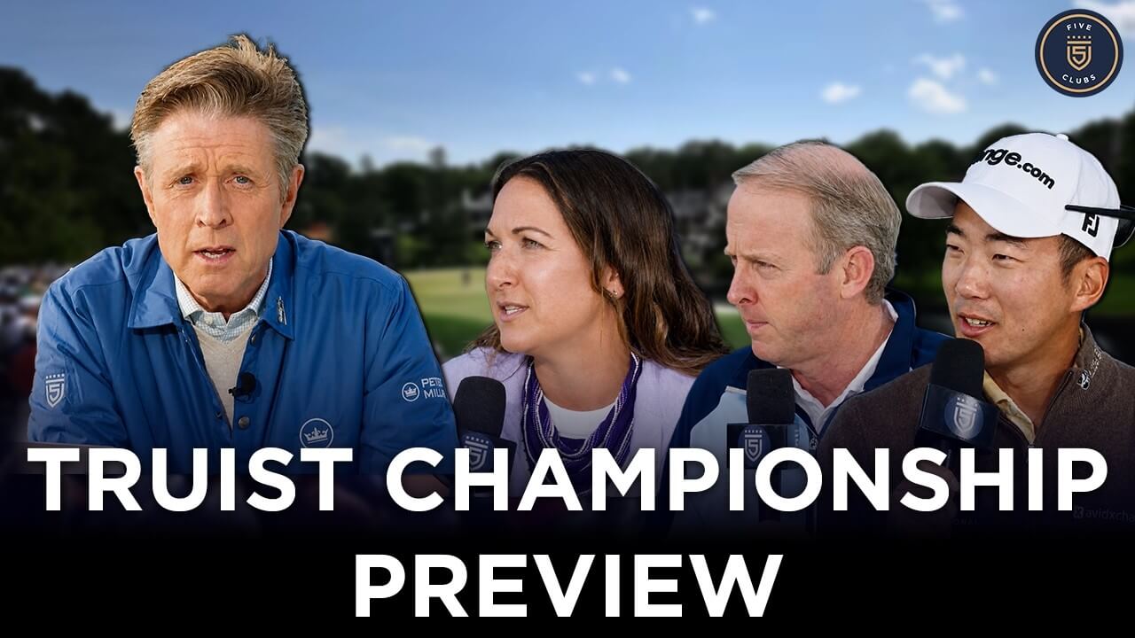 Truist Championship Preview, Michael Kim, Sherry Graziano, Keith Stewart & More Guests | 5 Clubs